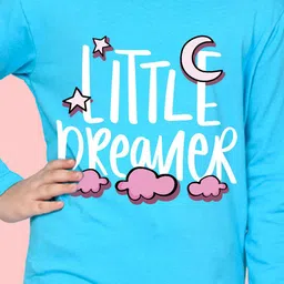 NUSYL Girls Graphic Printed Long Sleeves T-Shirt image 2