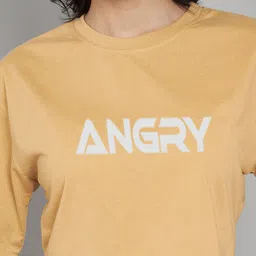 Trend Level Typography Printed Cotton Crop T-shirt image 5