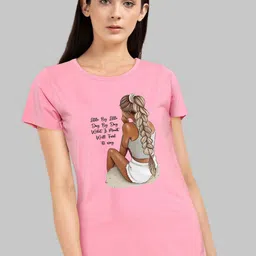 CHOZI Pack Of 2 Printed Cotton Bio Finish T-shirt image 4