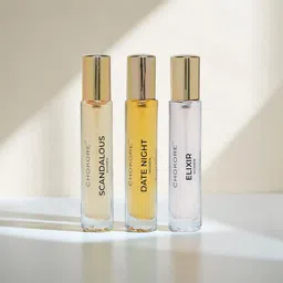 CHOKORECHOKORE Women Set Of 3 Elixir, Scandalous, & Date Night Eau de Parfum - 15 ml Each-image-12