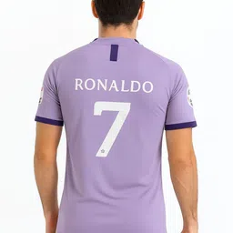 dostitch Men Cristiano Ronaldo V-Neck Dri-FIT T-shirt image 3