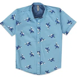 CAY Boys Standard Floral Printed Casual Shirt-picture-27