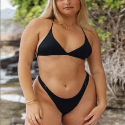 FAST CRY Shoulder Straps Sleeveless Swim Bikini Set image 5