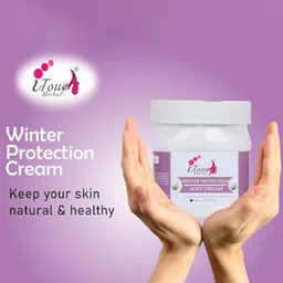 I TOUCH HERBAL Winter Protection Cold Cream With Aloe Vera For Softening- 50 ml image 3
