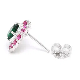 Unniyarcha Oval Studs Stones-Studded Studs image 4
