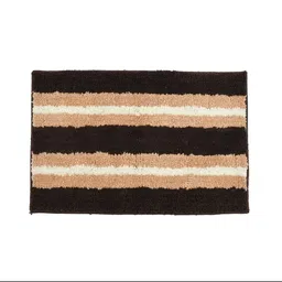 MAA HOME CONCEPT Brown & Peach Colored Printed Anti Skid Doormats image 5