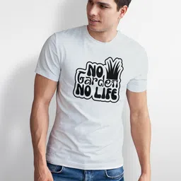 Seekbuylove Men Bio Finish Typography Printed Pure Cotton T-shirt image 4