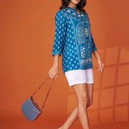 Kaftanize Ethnic Motifs Printed Kurti image 2