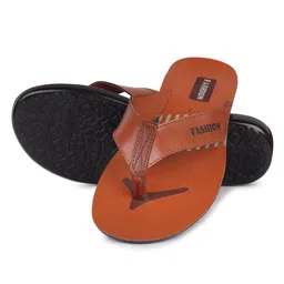 PENNEN Men Striped Thong Flip-Flops image 2