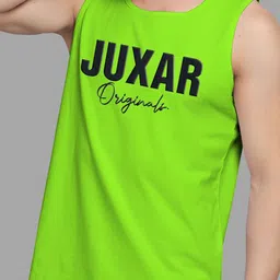 Juxar Printed Pure Cotton Gym Vests JUX-18-NEO-XS image 4