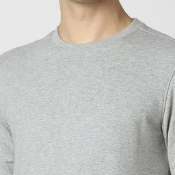 Peter England Casuals Round Neck Cotton Sweatshirt image 3