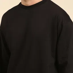 recast Oversized Drop shoulder Pure Cotton Pullover Sweatshirt image 2