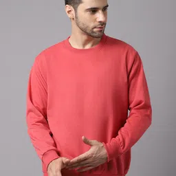 mack jonney VIMAL JONNEY Men Pink Printed Pack Of 2 Sweatshirt image 2