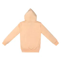Superminis Kids Peach-Coloured Printed Cotton Sweatshirt image 2