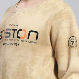 Monte Carlo Boys Typography Printed Pullover Sweatshirt image 3