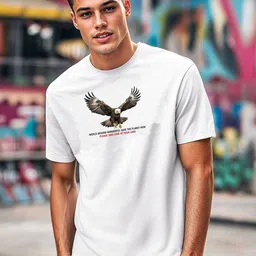 SWAGNOX Men Graphic Printed Round Neck Cotton T-shirt-picture-10