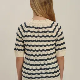Vero Moda Girls Striped Pullover image 3