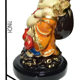 Aura Beige & Red Religious Idol Showpiece image 4