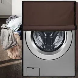 The Furnishing Tree Front Load Washing Machine Cover Coffee Compatible for 6 Kg Neo Diva SX image 4