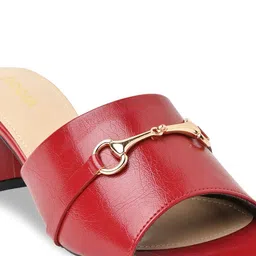 Rocia Women Embellished Block Heels Sandals image 3