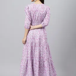 Vastani Enterprise Women Crepe Anarkali Kurta image 4