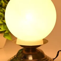 1ST TIME White Glass Cylinder Table Lamps image 2