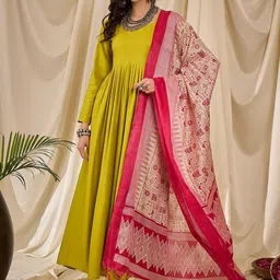 InWeave Women Anarkali Kurta-picture-10