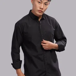7TH LEGION Smart Spread Collar Casual Cotton Shirt-picture-14