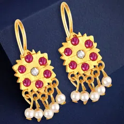 VIVASTRI Women Gold-Plated Alloy Earrings-picture-22