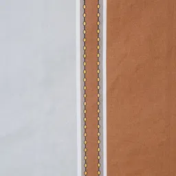 Arrabi Brown & White Striped 8-Seater Table Cover image 5