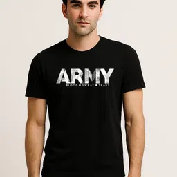 Be Crazy Men Typography Printed Round Neck Cotton T-shirt-image-19