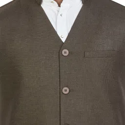 Authentics Woven Nehru Jackets image 2