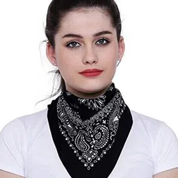 aashirwad crafts Pack of 3 Men Printed Bandanas image 2