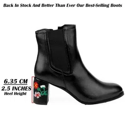 bxxy Women Round-Toe Ankle-Length Boots image 2