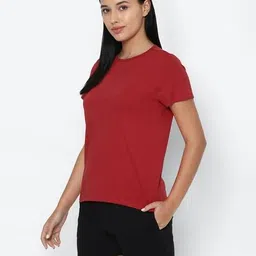 allen solly Cotton Crew-Neck T-Shirt image 2