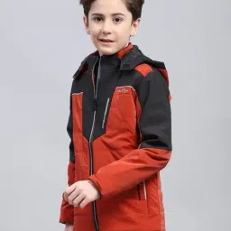 monte carlo Boys Regular Fit Full Sleeves Jacket image 2