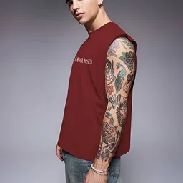 rigo Men Graphic Print Vest image 2