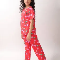 anthrilo Girl Printed Top & Pants Set image 2