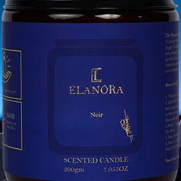 ELANORA Noir Scented Candle- 200 g-image-0