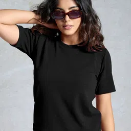 DressBerry Women Round Neck T-shirt image 1