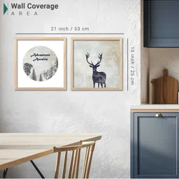 WALLLANE Set of 2 Modern Wood Wall Art image 5
