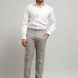 BLUEBIRD Men Smart Easy Wash Trousers-picture-19