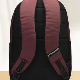 WROGN Unisex Geometric Backpack with Reflective Strip image 3