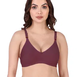 samvar Women Cotton Blue,Maroon Non Padded Non-Wired Lingerie Bra Sport wear Gym Crop Tank Top-picture-20