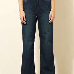U.S. Polo Assn. Women Women Wide Leg High-Rise Light Fade Stretchable Jeans-picture-24