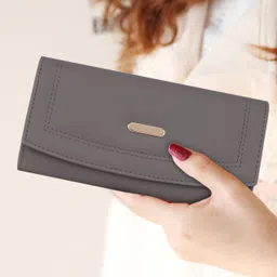 reshu Casual, Formal Grey Clutch-picture-18