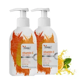 Oneway Happiness Set Of 2 Vitamin C Body Lotion With Aloe Vera - 300 ml Each-picture-40