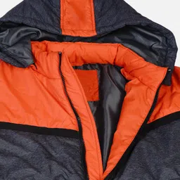 John Pride Men Plus Size Colourblocked Padded Jacket image 2