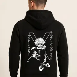 Be Crazy Men Printed Full Sleeve Hooded Sweatshirt-image-16