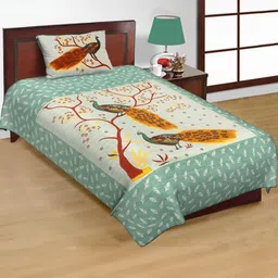 E Elma Unisex Brown Bedsheets-picture-13